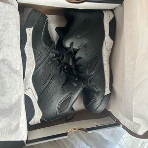 Jordan Black and White Sneakers